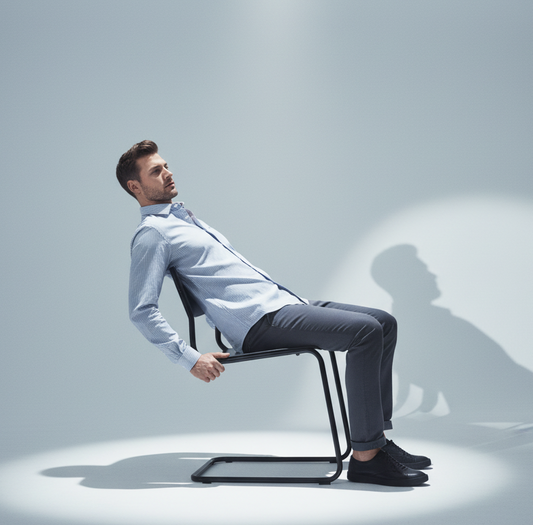 Sky Blue Thin-Stripe Shirt