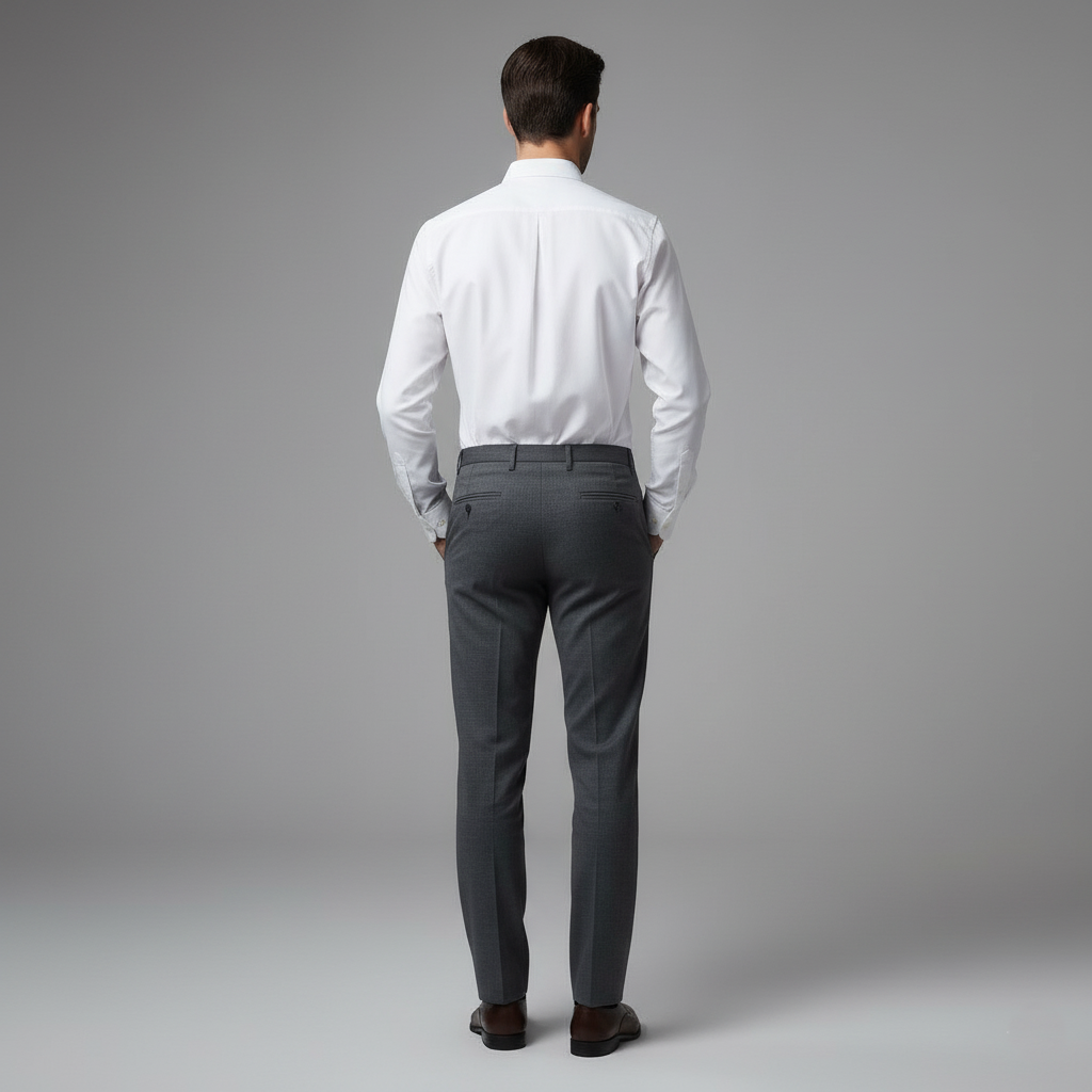 Oxford Solid — Crisp White